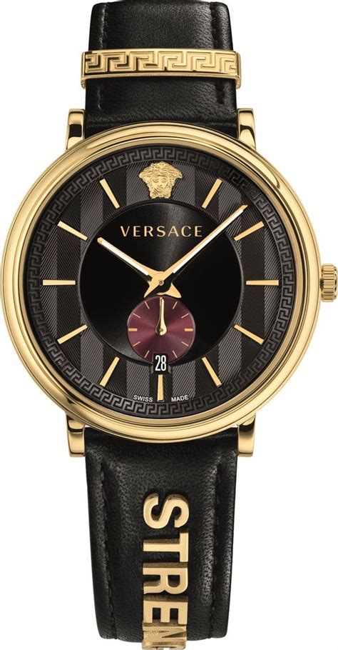 versace v circle men's watch|Buy Versace V.